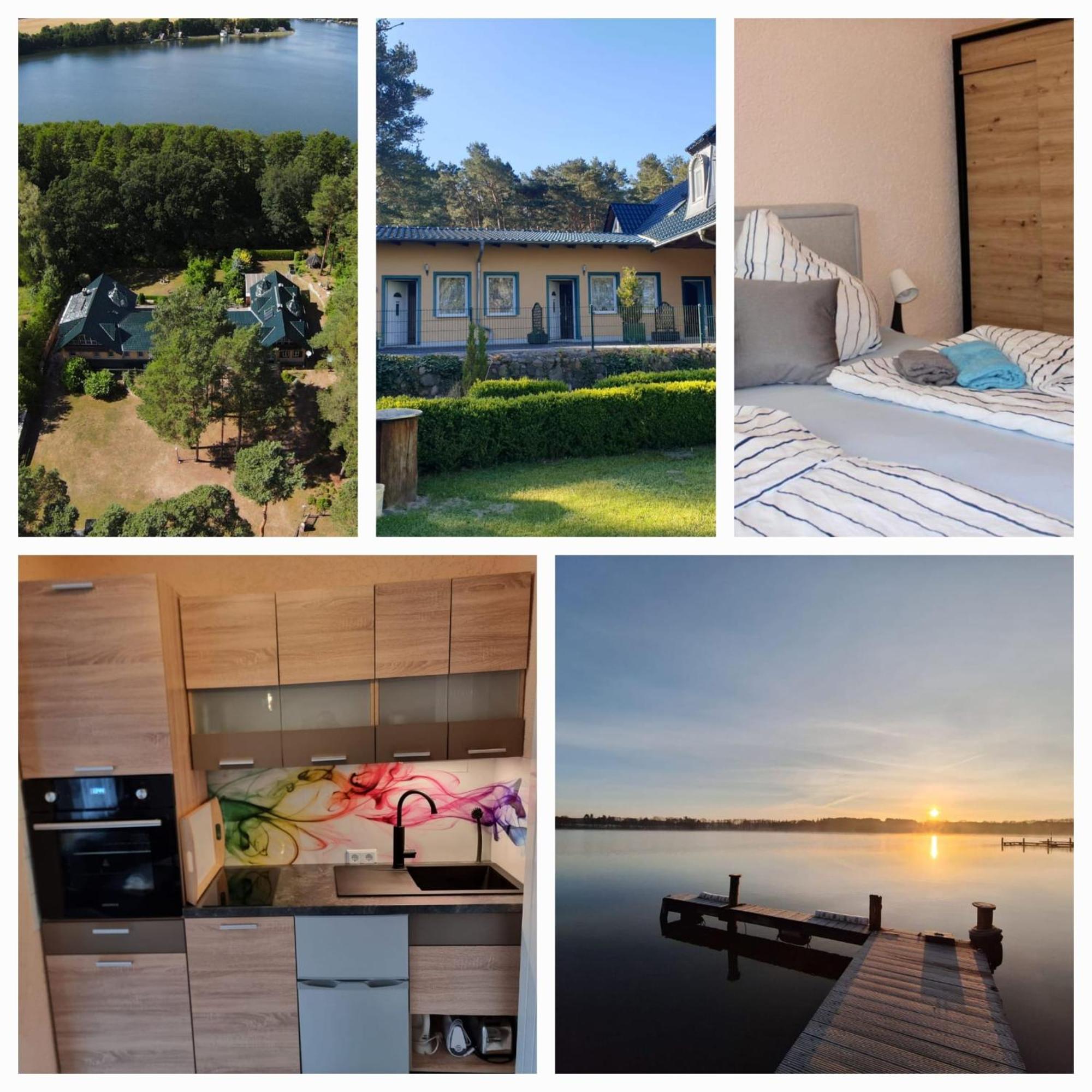 Ferienwohnung Amsel Rheinsberg Exterior foto